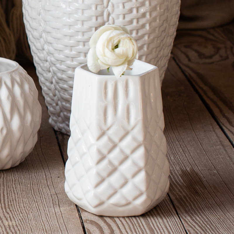 Tessere Handmade Earthenware Table Vase