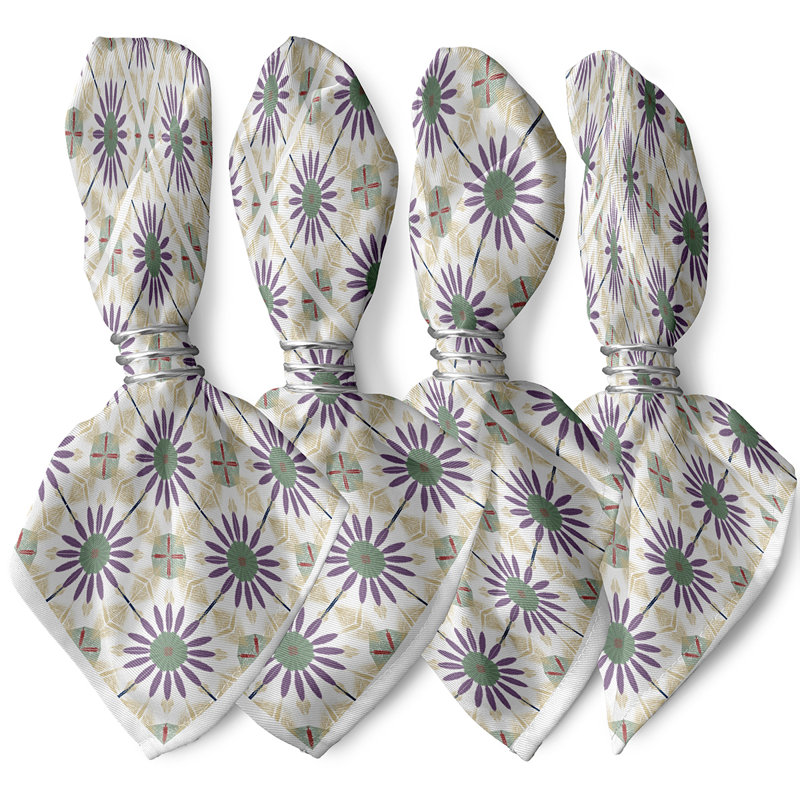 Ensemble de serviettes 4 pièces Friedman, Violet