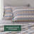 3 PCS Twin Sheet Set Blue Snowflake
