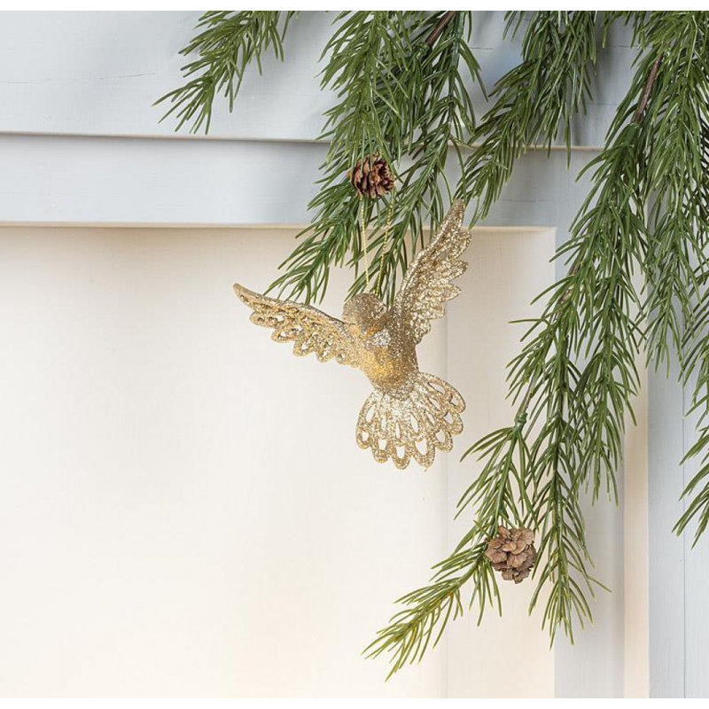 Ornement colibri scintillant