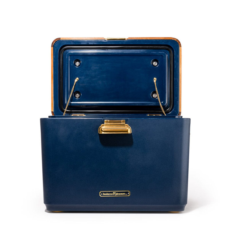 Hemingway Cooler, Navy/White