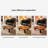 Modern Retro Light Luxury Style Coffee Table