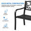 Antique Style  Metal Outdoor Bench-1071694628