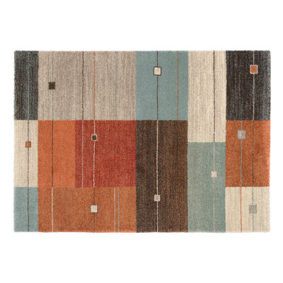 Tashia Geometric Hand Woven Area Rug