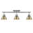 Bryannah 3-Light Semi-Flush - Track Light-872946670-872946665