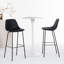 Hauteur de comptoir moderne Kavi avec coussin rembourré et pieds en métal-2070141231-2070141339