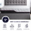 Matelas en mousse de latex 11 po pour grand lit et expérience de sommeil confortable avec faible transfert de mouvement pour un sommeil profond