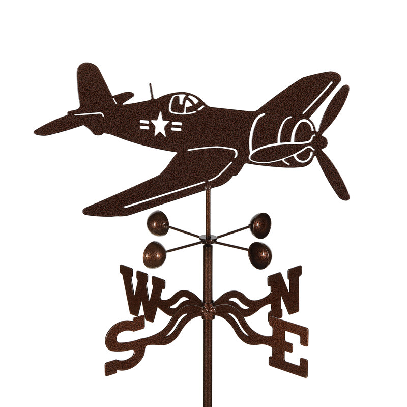 Girouette Wilsey Corsair, Fixation de jardin