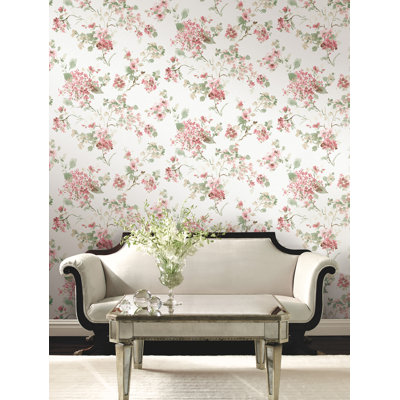 Papier peint floral Veiled Garden