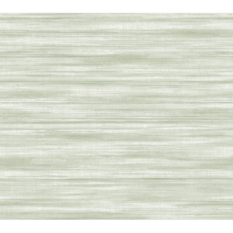 Brushed Linen Abstract Wallpaper Double Roll, Green