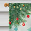 Drapeau de Noël chocolat Labrador Retriever-561955789