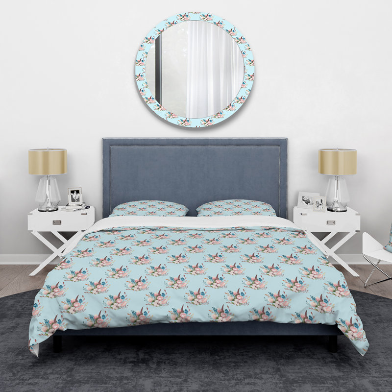 Ensemble de housse de couette en microfibre 3 pièces, Housse de couette pour très grand lit et 2 très
