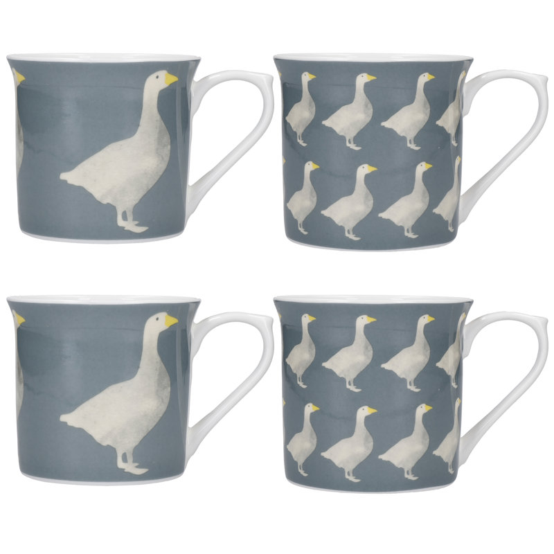 4 Piece Mug Set