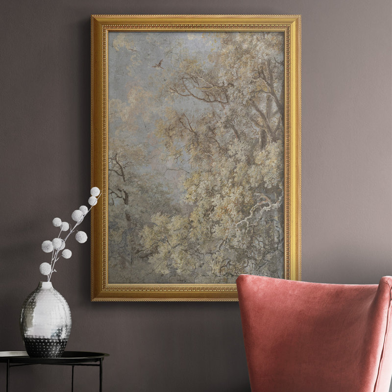 Toile encadrée haut de gamme Forest Fresco II - prête à être accrochée, L 16 po x H 20 po