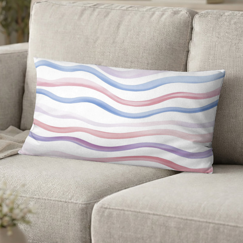 Coussin Abstract Abstract, H 12 po x l 20 po