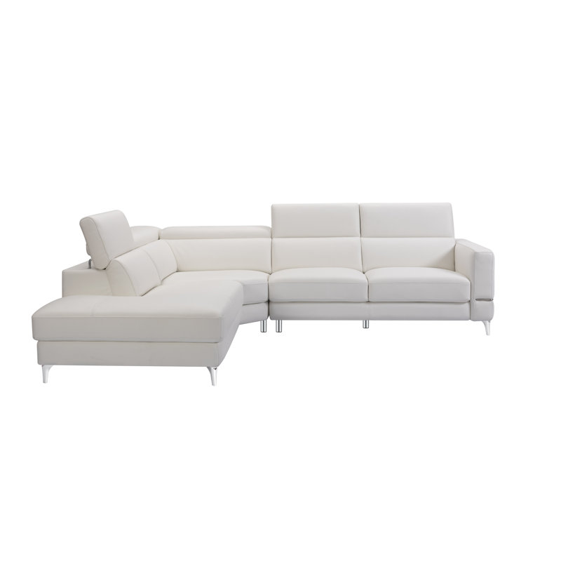 Canapé modulaire 2 pièces Brohel, Accoudoir à gauche (vu de face)