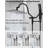 Premium All-Metal Shower System – 12" High-Pressure Rainfall Shower Combo With Adjustable Extension Arm-112658795