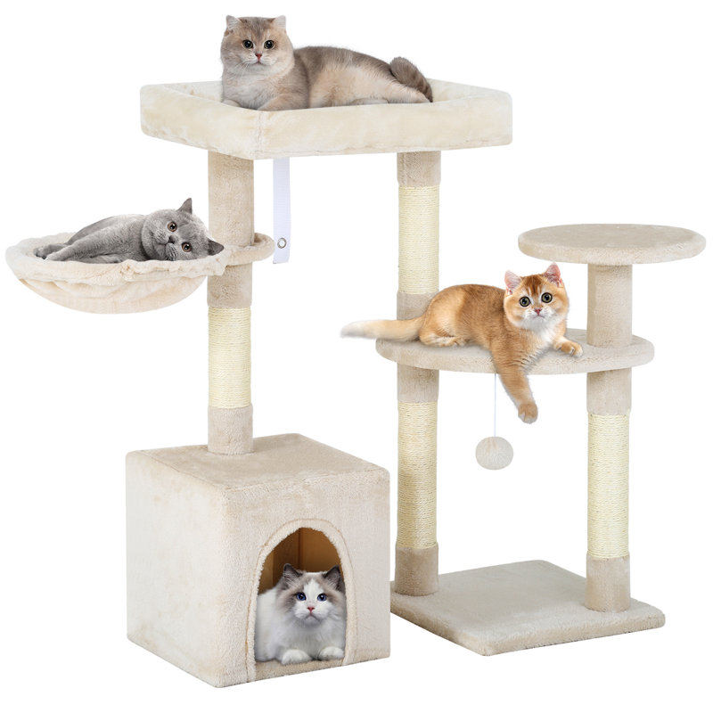 Arbre à chat 33 "Chuipek, Beige