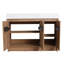 Ensemble de meuble-lavabo simple 48 po avec plateau en résine Chesham-1139285009