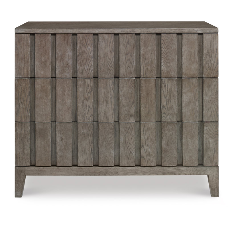 Casa Bella Solid Wood Accent Chest, Timber Gray