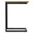 Skyler 18"W Solid Mango Wood C Side Table with Geometric Inlay