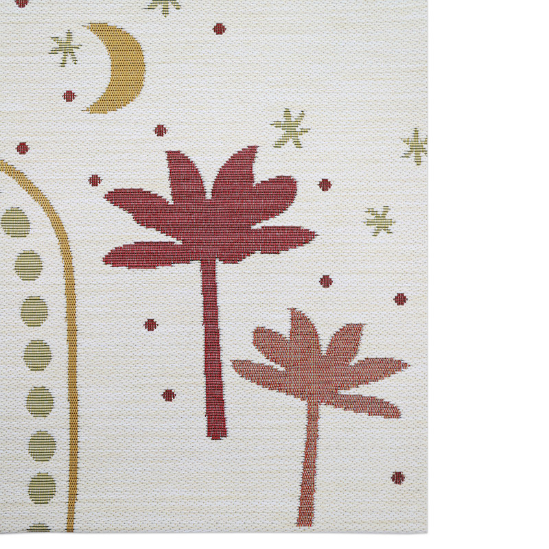 Briseno Solid Colour 123cm X 180cm Indoor / Outdoor Area Rug