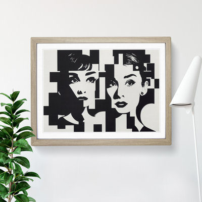Abstract Women - Framed Print