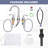 Widespread 2-handle Bathroom Faucet with Drain Assembly-97760845