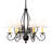 6 - Light Dimmable Empire Chandelier