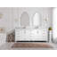 Meuble-lavabo double l 84 po x P 22 po x H 36 po Flavell-235576895-211555976