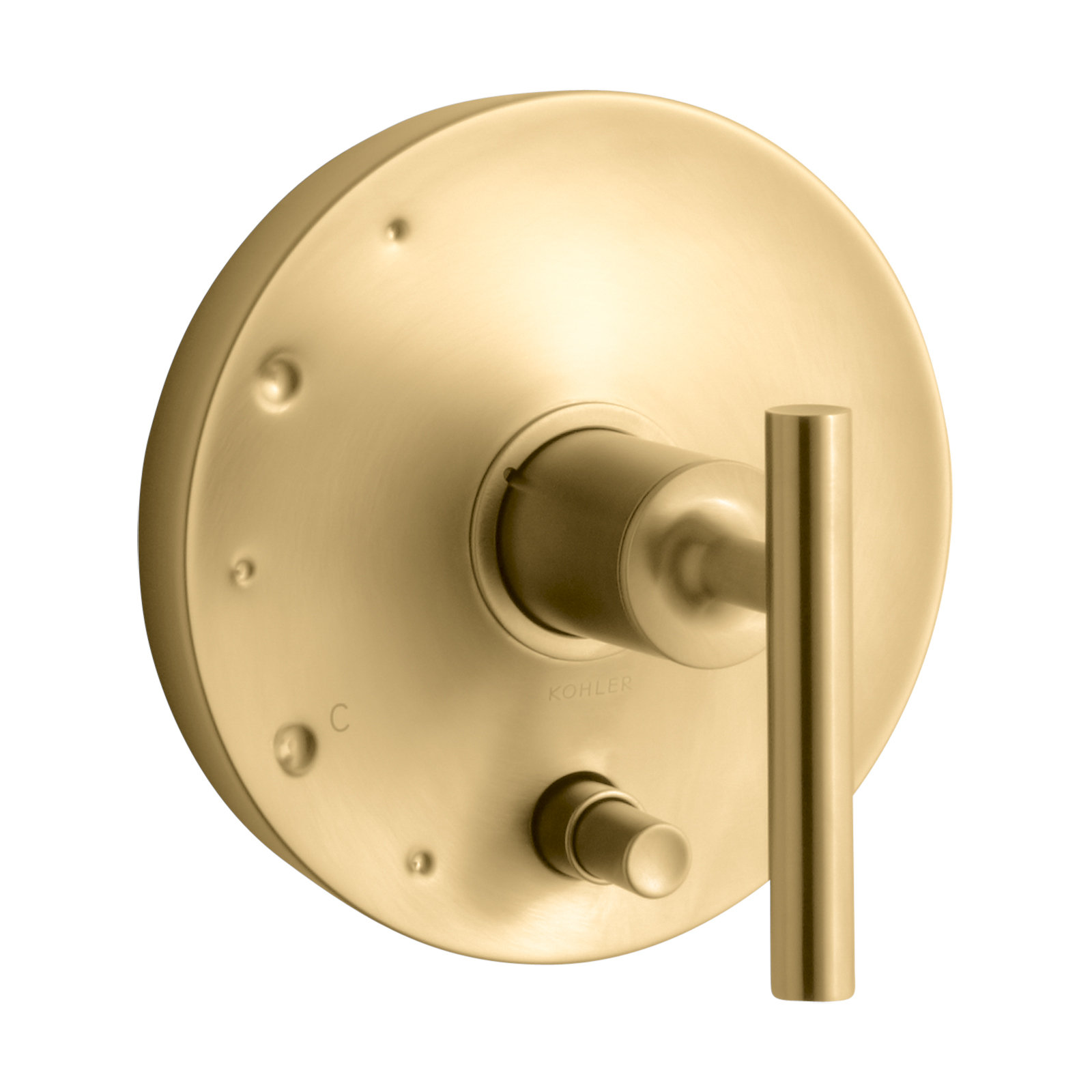 Purist Faucet Trim, Gold