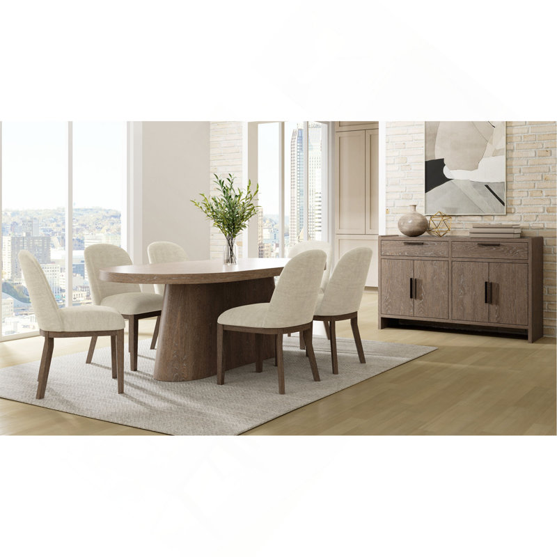 Chaise rembourrée Shelter (ensemble de 2)