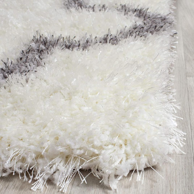 Bertl Sgm-Montreal Shag Performance Geometric Rug, Rectangle 8' x 10'