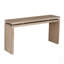 Table de hall d'entrée en bois rétro avec suspension à double planche-275726876