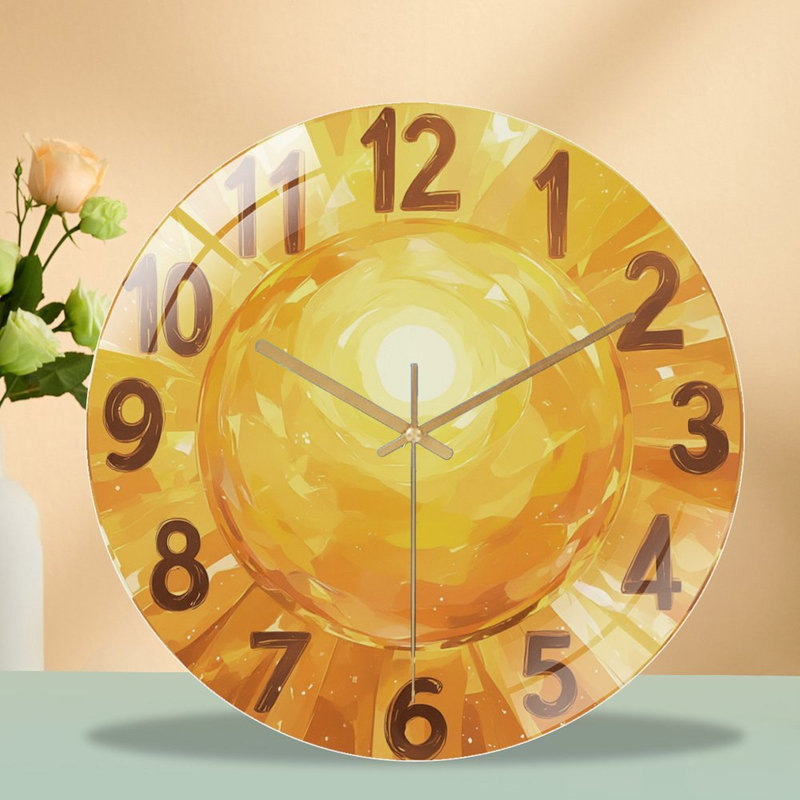 Horloge murale 12 po Sun