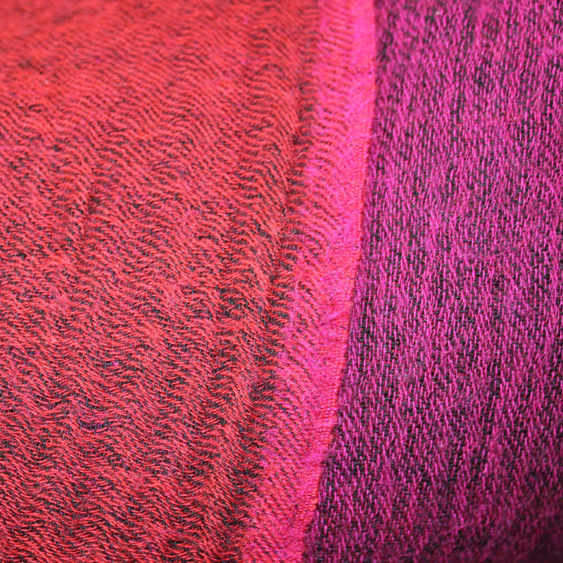 Cosette Merino Reversible Wool Throw