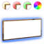LED Bathroom Mirror Engineered Wood Washroom Wall Mirror Multi Colours-147042856