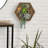 11.41'' Faux Succulent in Solid Wood Planter