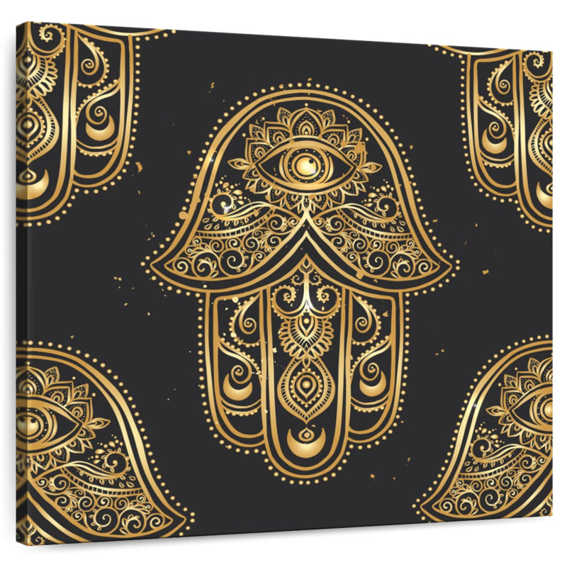 Kerrick Ornamental Gold Hamsa