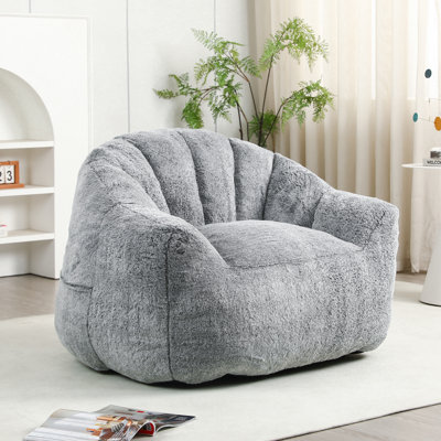 Fauteuil à billes avec accoudoirs rembourrés de mousse à haute densité et paresseux