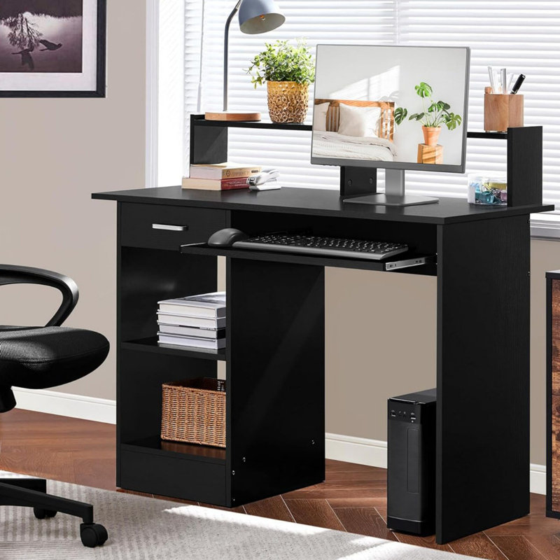 Derdine Computer Desk, Black