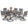 Rectangular 6 - Person 60'' Long Dining Set With Cushions