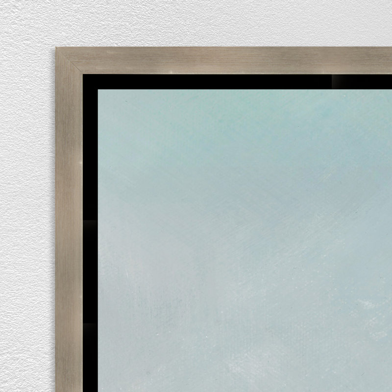 «Soaring Waters» par D'Alessandro Léon - peinture sur toile à cadre flottant
