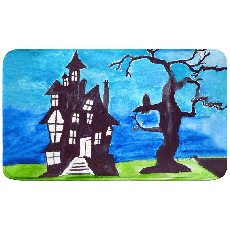 Tapis de bain Haunted House, L 30 po x l 18 po