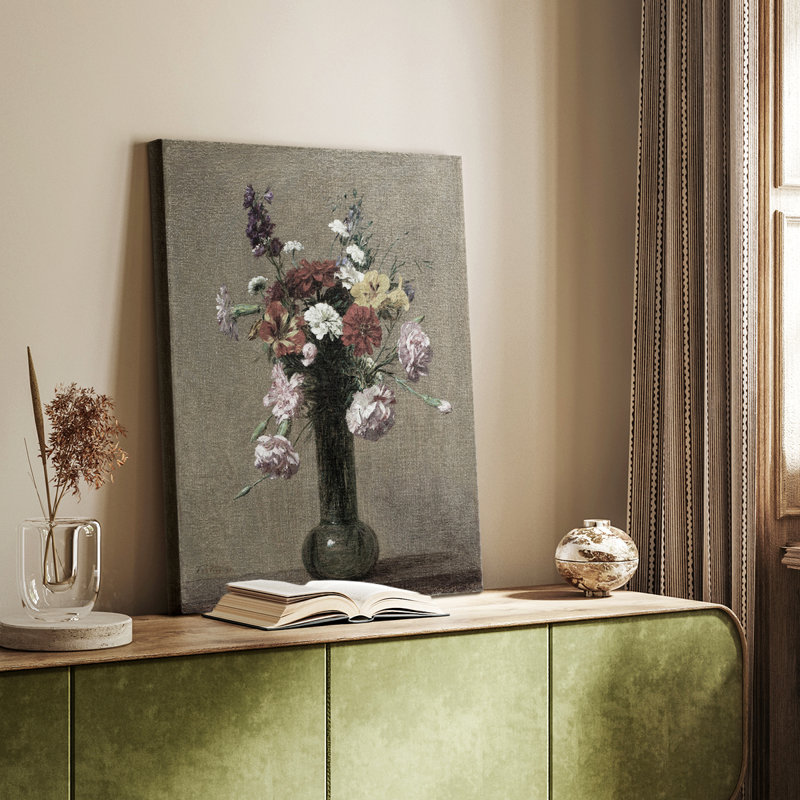 Imprimé floral rétro LII - galerie Cavas sur mesure