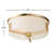 Rosolio Glass Flush Mount-1609924314