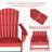 Hdpe Outdoor Adirondack Chair-16808164
