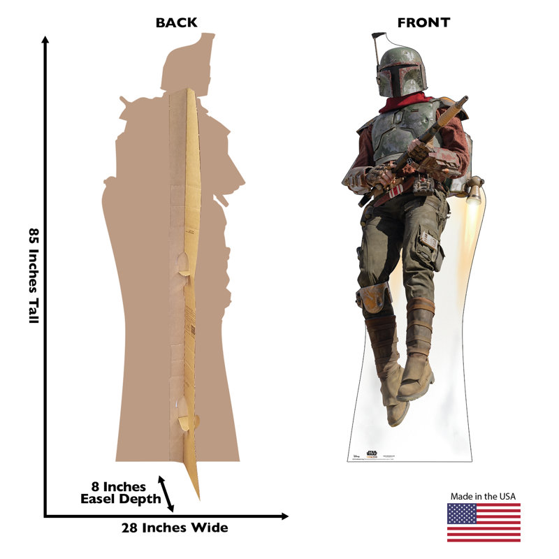 The Mandalorian Season 2 Marshal Flying 85'' Cardboard Standup