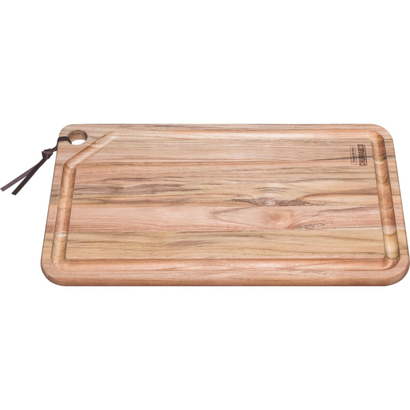 Tramontina Teak Wood Chopping Board, 28cm W x  49cm L