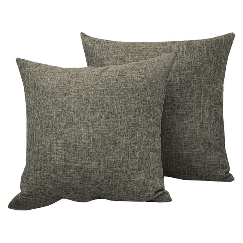 Et housse de coussin en lin et coussin de canapé pour la maison
